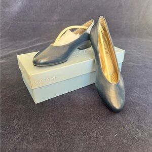 Soft Style Blue Heels Elegant Pumps